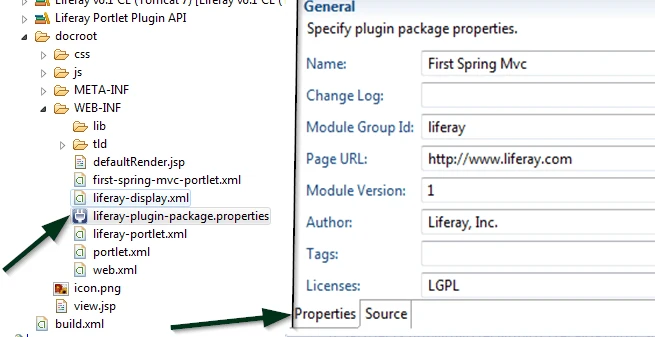Spring MVC Portlet in Liferay - plugin_package_file Spring MVC Portlet in Liferay - plugin_package_file